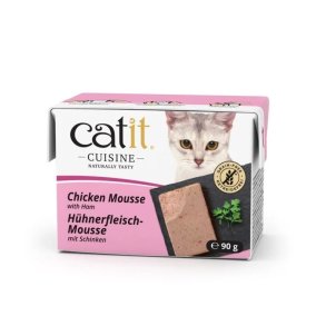 CATIT Cuisine Mousse Kylling & Skinke - 90g