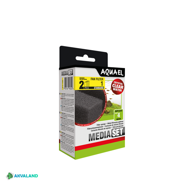 AQUAEL Fan 1 - Filter svamp - 2stk.