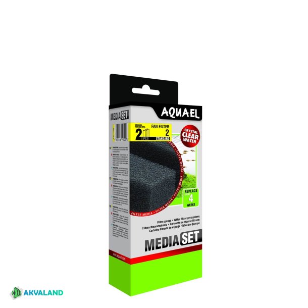 AQUAEL Fan 2 - Filter svamp - 2stk.
