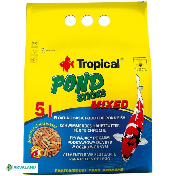 TROPICAL Pond Mixed Sticks - 5l