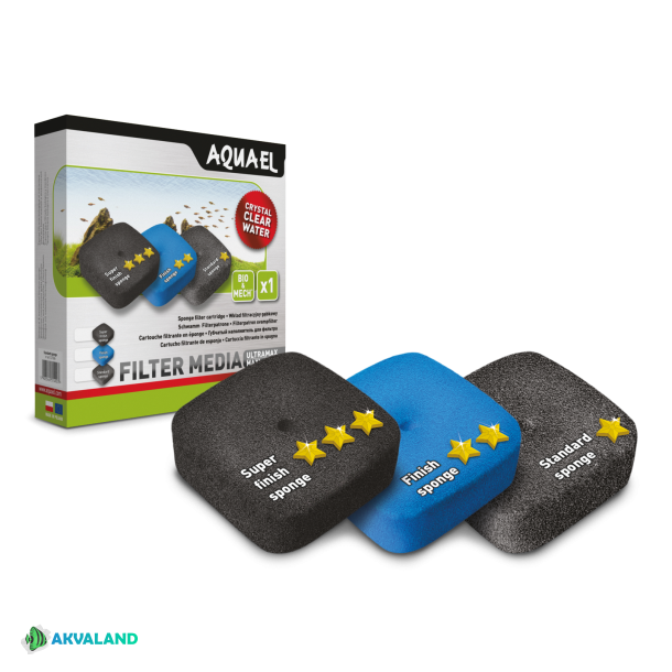 AQUAEL Svampe Super Finish 45PPI - Ultramax/Maxi Kani