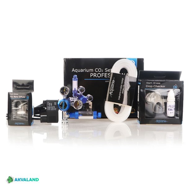 AQUARIO CO2 Controller BLUE Professional (med magnetventil) - St