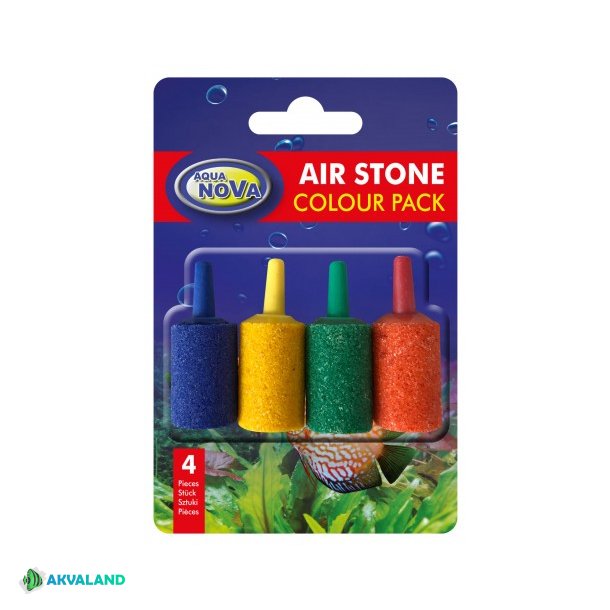 AQUA NOVA Luftsten - ColourPack - 4stk.