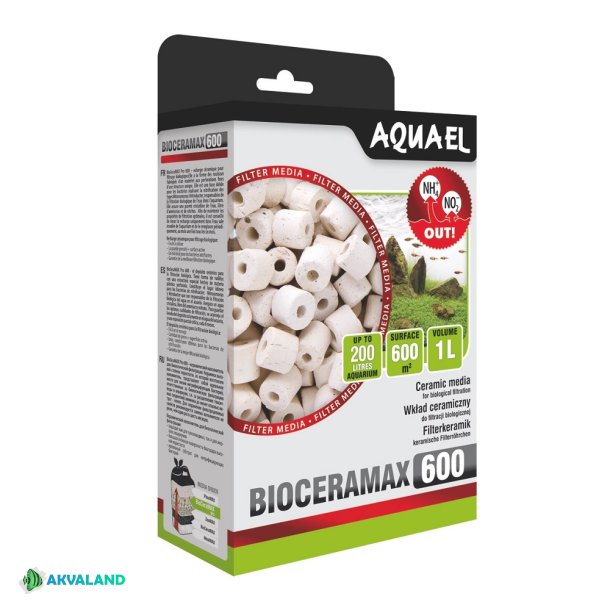AQUAEL BioCeraMax Pro 600 - 1l