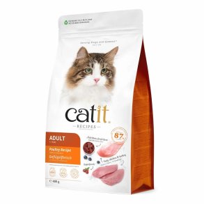 CATIT Recipies Dry Adult Kylling&Kalkun - 400g