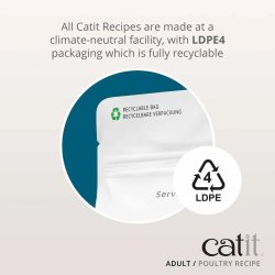 CATIT Recipies Dry Adult Kylling&Kalkun - 400g