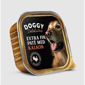 DOGGY Delikatess Pat Kalkun - 150g
