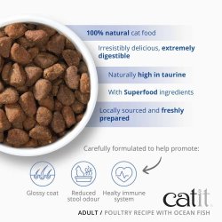 CATIT Recipies Dry Adult Fisk - 400g