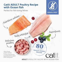 CATIT Recipies Dry Adult Fisk - 400g