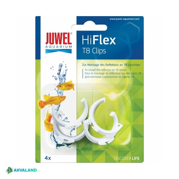 JUWEL HiFlex T8 Clips