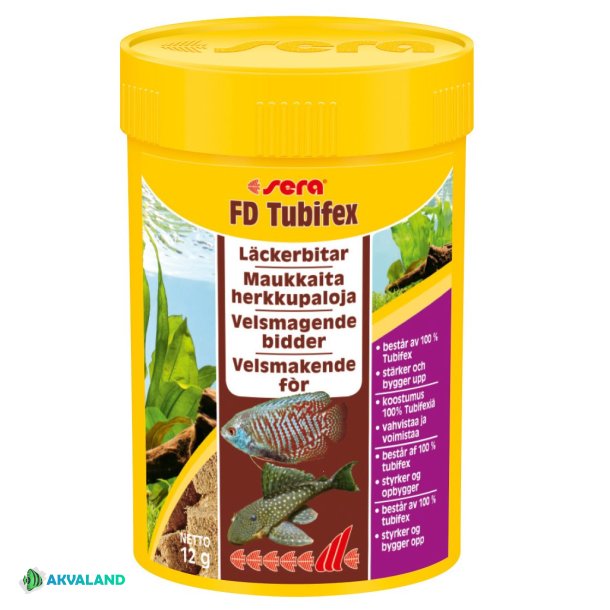 SERA FD Tubifex Nature - 100ml