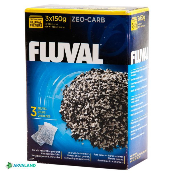 FLUVAL Zeo-Carb - 3x150g
