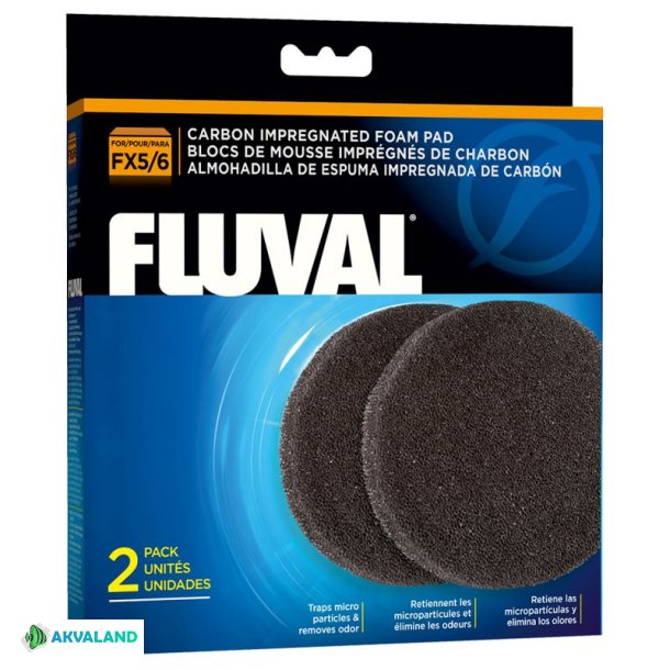 FLUVAL Kulfiltersvamp - FX4/5/6 - 2stk