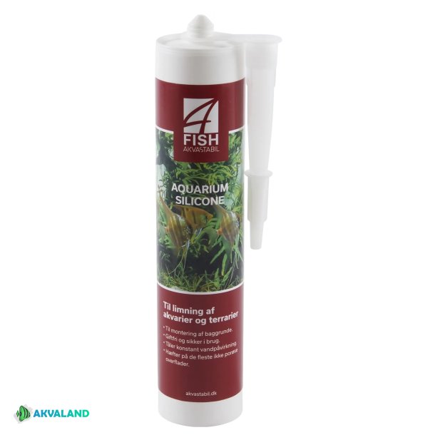 AKVASTABIL Akvarie Silicone Sort - 300ml