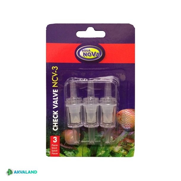AQUA NOVA Tilbagelbsventil 4/6mm - 3 stk. (NCV-3)