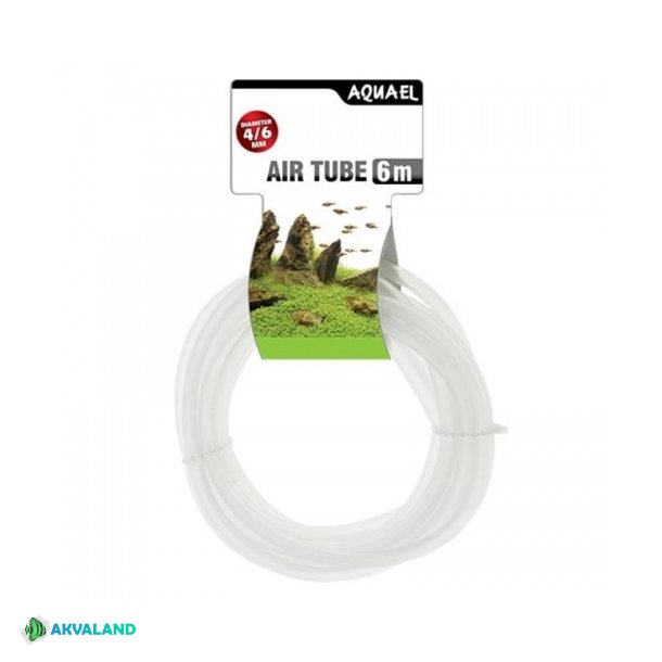 AQUAEL Silikone Luftslange 4/6mm - 6m