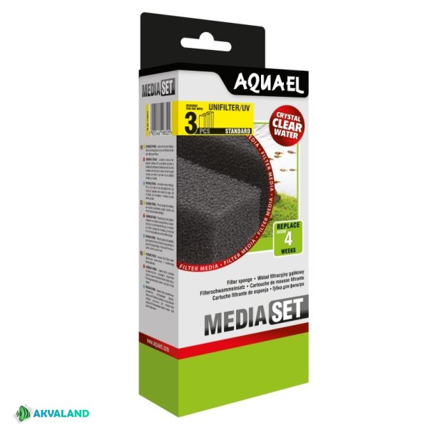AQUAEL Unifilter 750/1000/UV Mediest (3stk)