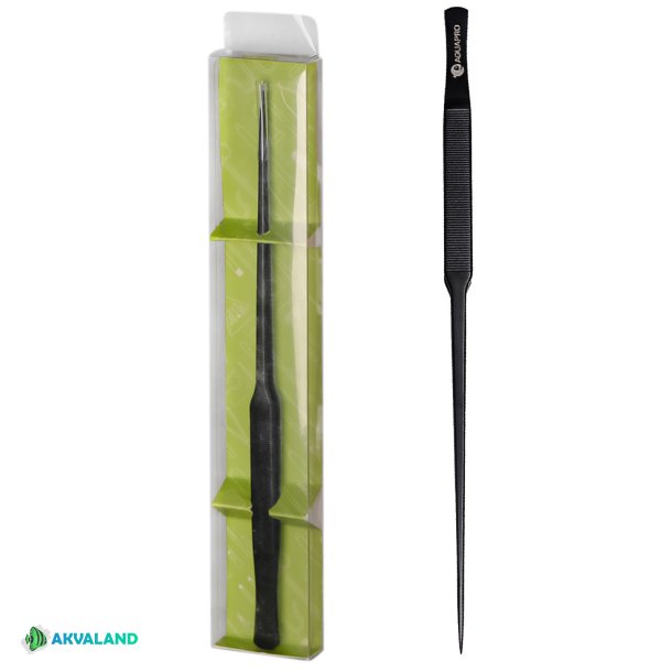 AQUAPRO Pincet 25cm Sort - Lige