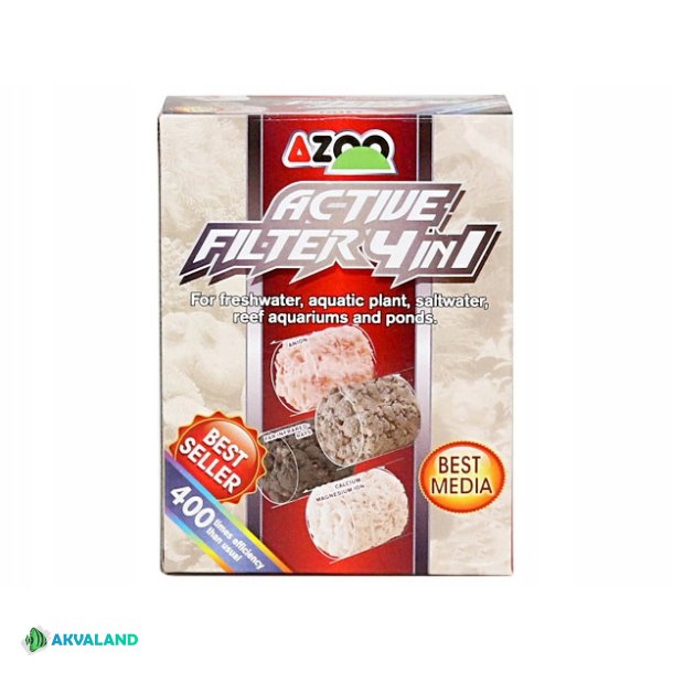 AZOO Active Filter 4in1 - 12stk.