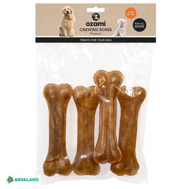 OZAMI Hund Tyggeben - 15cm - 4stk