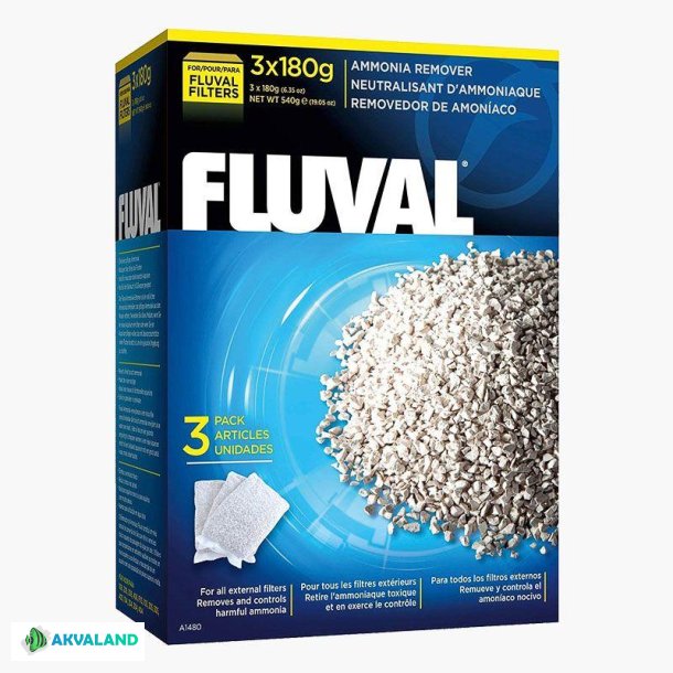 FLUVAL Ammoniumfjerner 3x180g