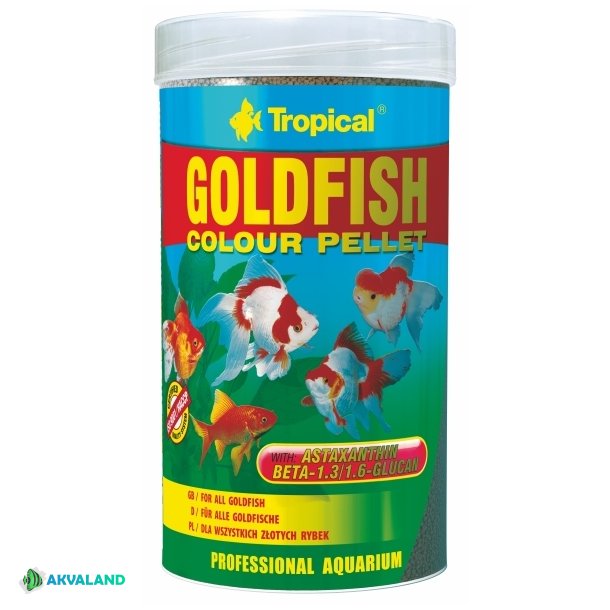 TROPICAL Goldfish Colour Pellet 250ml