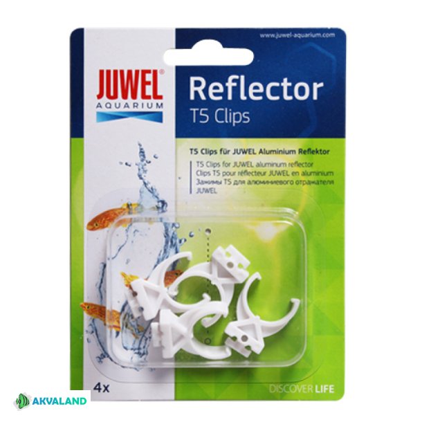 JUWEL Reflector Clips T5 - 4stk.