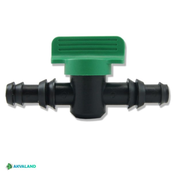 Kugleventil til 12/16mm slange 