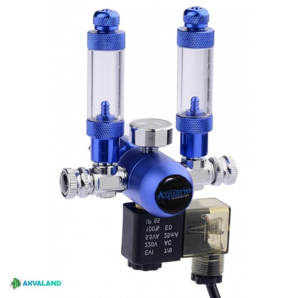 AQUARIO CO2 Controller BLUE TWIN Professional (med magnetventil)