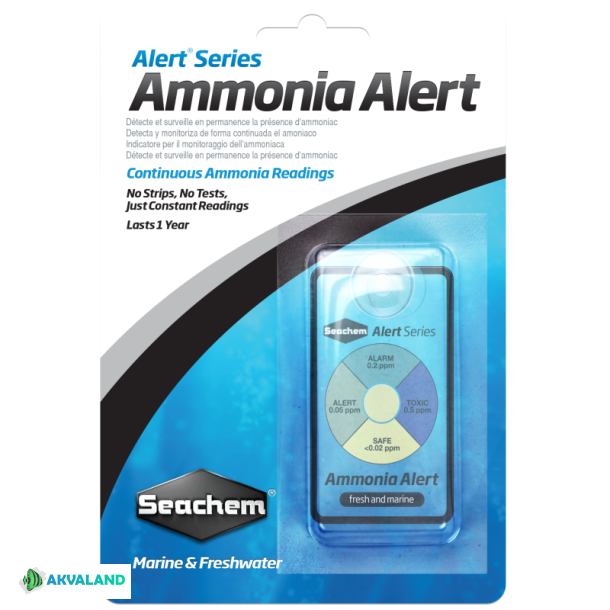 SEACHEM Ammonia Alert (Permanent NH3 Test)
