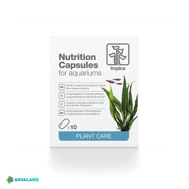 TROPICA Nutrition Capsules - Gdningstabletter (50stk)