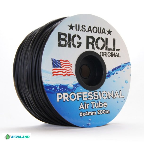 U.S. AQUA Airline Black Luftslange 4/6mm - 1m