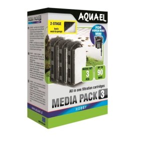 AQUAEL Versamax Mini - Filteringsvamp (3stk)