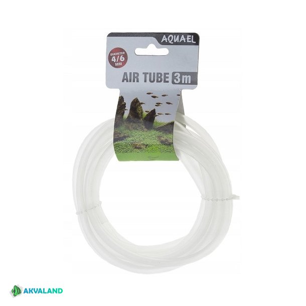 AQUAEL Silikone Luftslange 4/6mm - 3m
